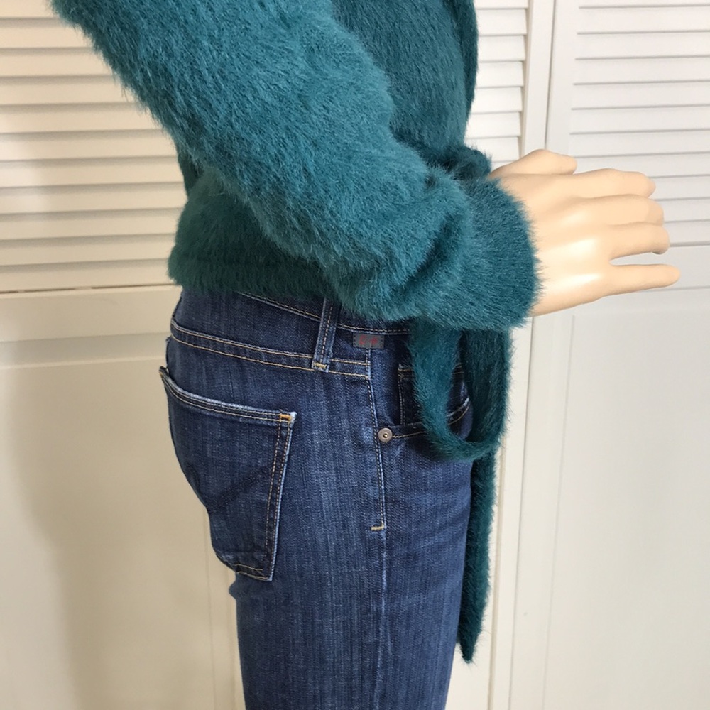 Revolve MAJORELLE Emerald Green Coco Wrap Sweater XS - Picture 10 of 15